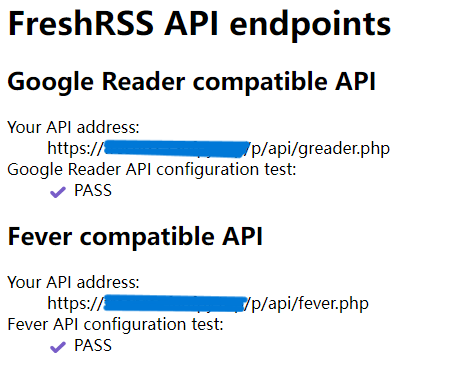 FreshRSS Account Management